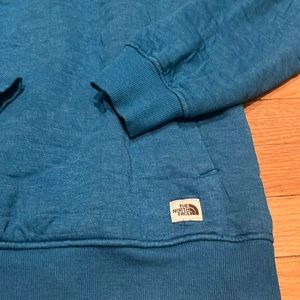 Mens North Face quilted 3/4 zip